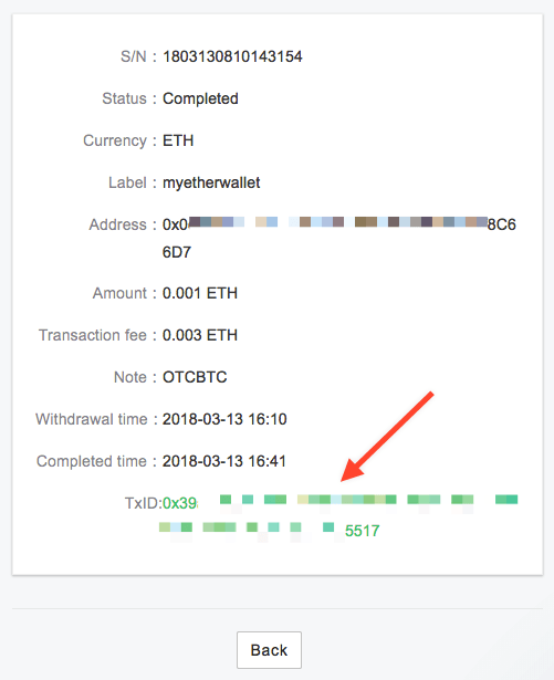 txid btc check